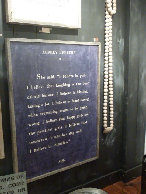 Audrey Hepburn Quote Art