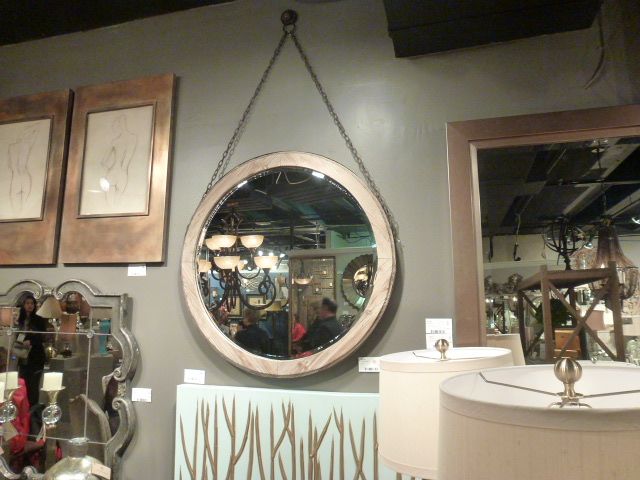 Uttermost Round Hanging Mirror
